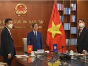 Bộ GD-ĐT đảm nhận vai trò Chủ tịch kênh giáo dục ASEAN nhiệm kỳ 2022-2023